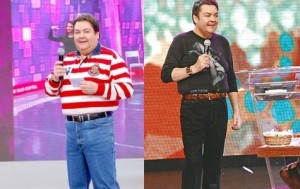 Fausto Silva Antes e Depois