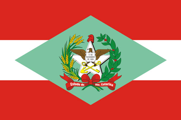 Bandeira Santa Catarina