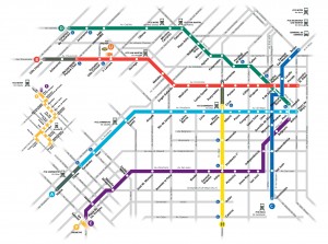 Buenos Aires Subway Metro Subte Mapa Map