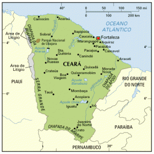 Ceará mapa