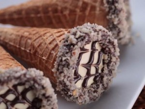 Receita de Cone Trufado de Limão