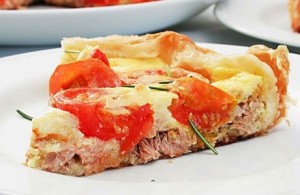 Receita de Torta de Tomate