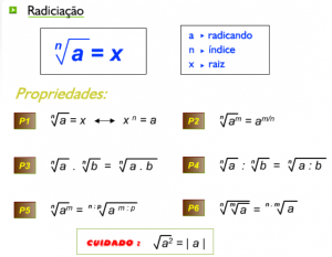 radiciação