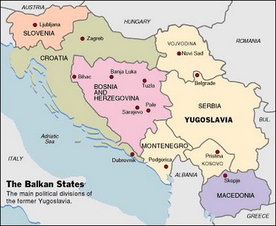 Mapa Da Peninsula Balcanicaminuto Ligado