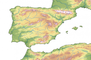 paises peninsula iberica