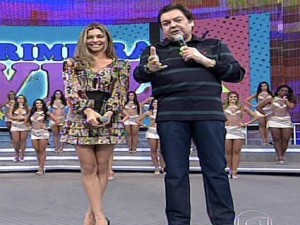 primeira vez grazi massafera domingão do faustão