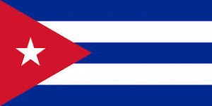 mapa bandeira cuba