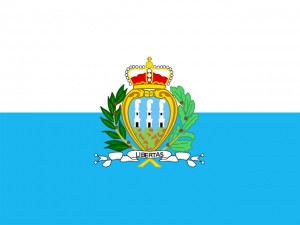 mapa bandeira de san marino