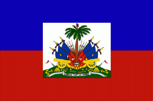 mapa bandeira do haiti