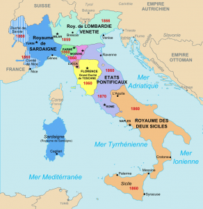 mapa da italia