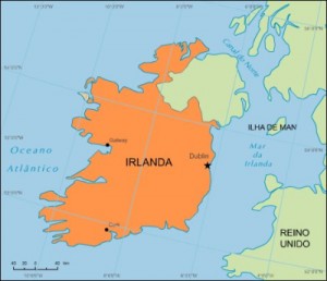 mapa irlanda