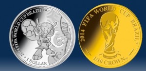 moedas copa 2014