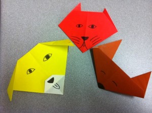 tipos de origami