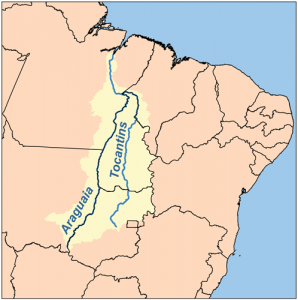 mapa do tocantins