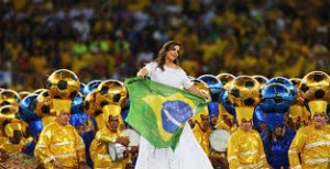 Festa de encerramento da Copa do Mundo – Ivete, Brown e Shakira