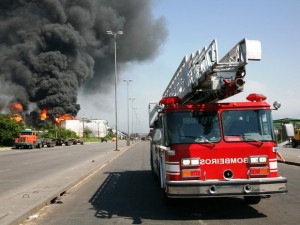 Fotos Incêndio em Santos