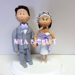 Noivinhos do bolo de casamento