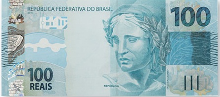 Nova Cédula de 100 cem reais