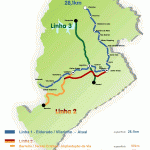 Mapa Linhas Metro bh