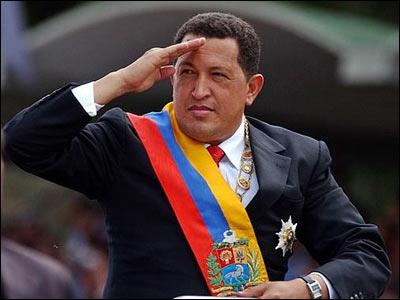 Líder venezuelano Hugo Chávez