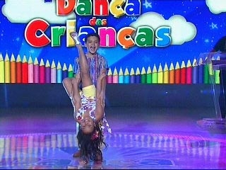 dança das crianças faustão