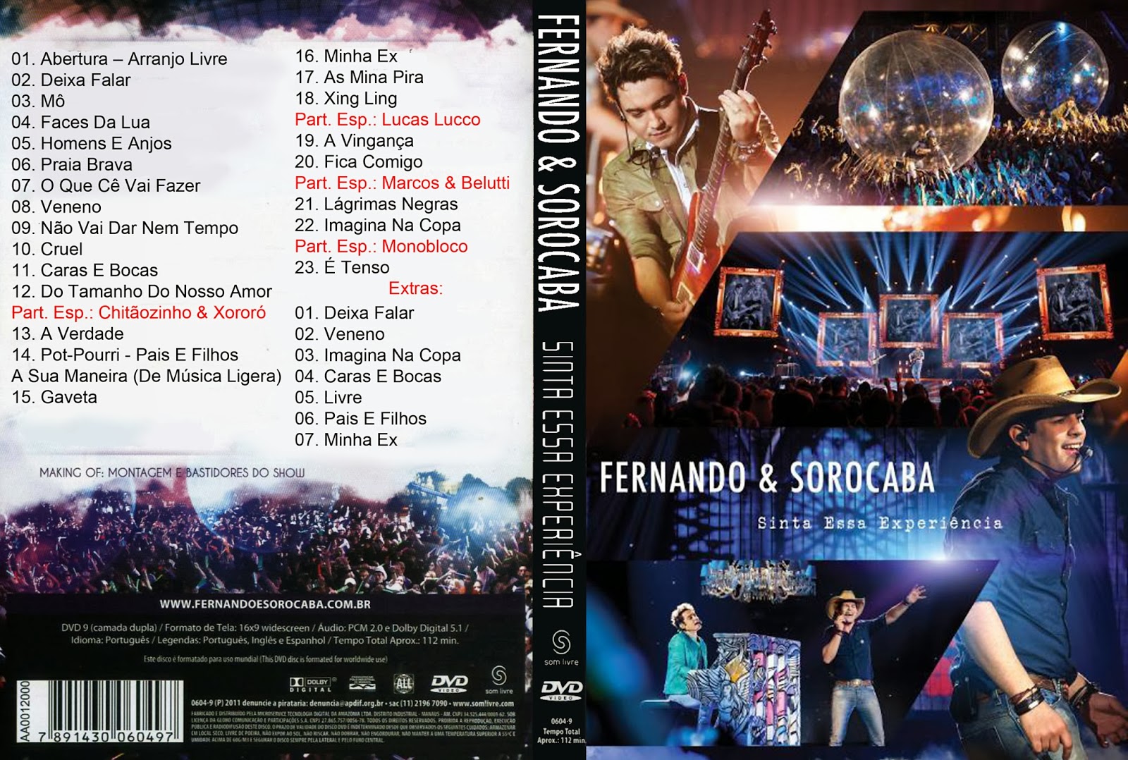Fernando e Sorocaba capa dvd
