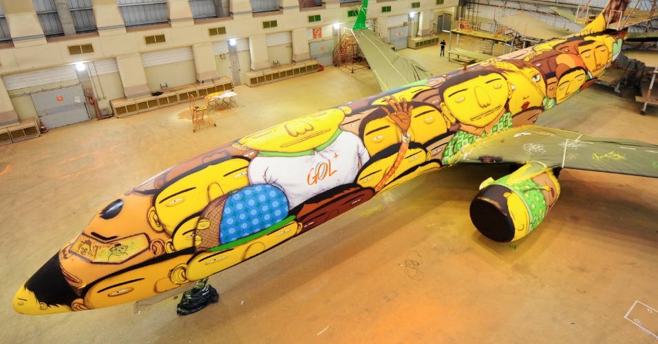 avião brasil copa grafite