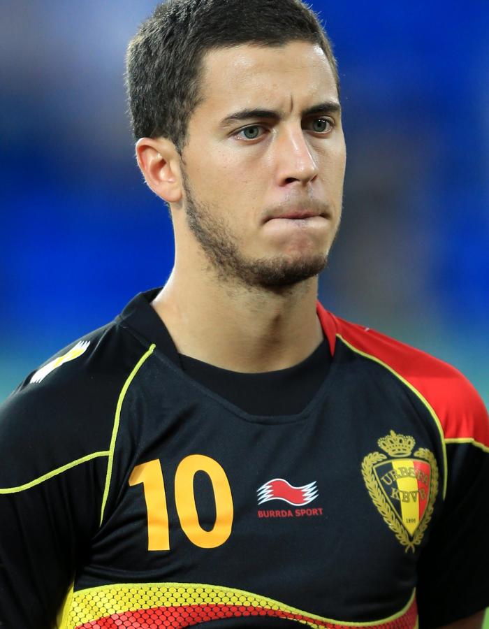 Camisas 10 da Copa do Mundo 2014 – Eden Hazard (Bélgica)