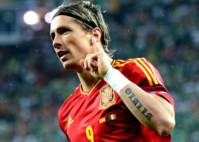 Camisas 9 da Copa do Mundo 2014 – Fernando Torres (Espanha)