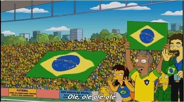 Episódio do “Os Simpsons” previa lesão de Neymar na Copa