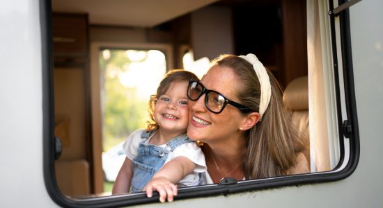 Viajar de ônibus com crianças