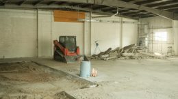 Reforma em espaços comerciais