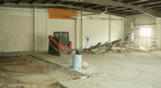 Reforma em espaços comerciais