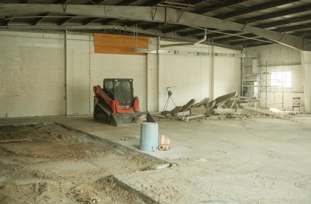 Reforma em espaços comerciais